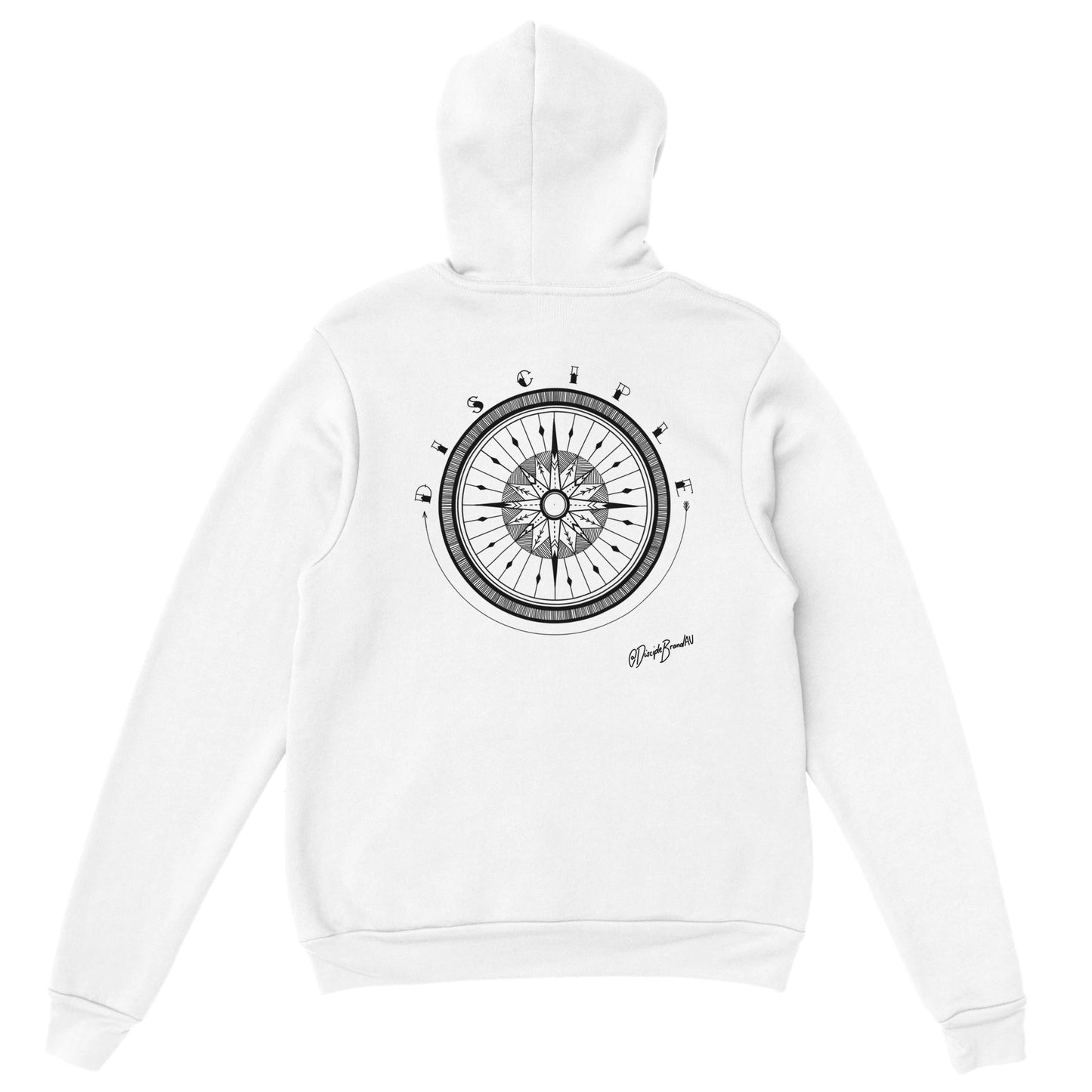 Compass - Black Ink Hoodie