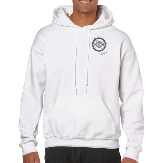 Compass - Black Ink Hoodie