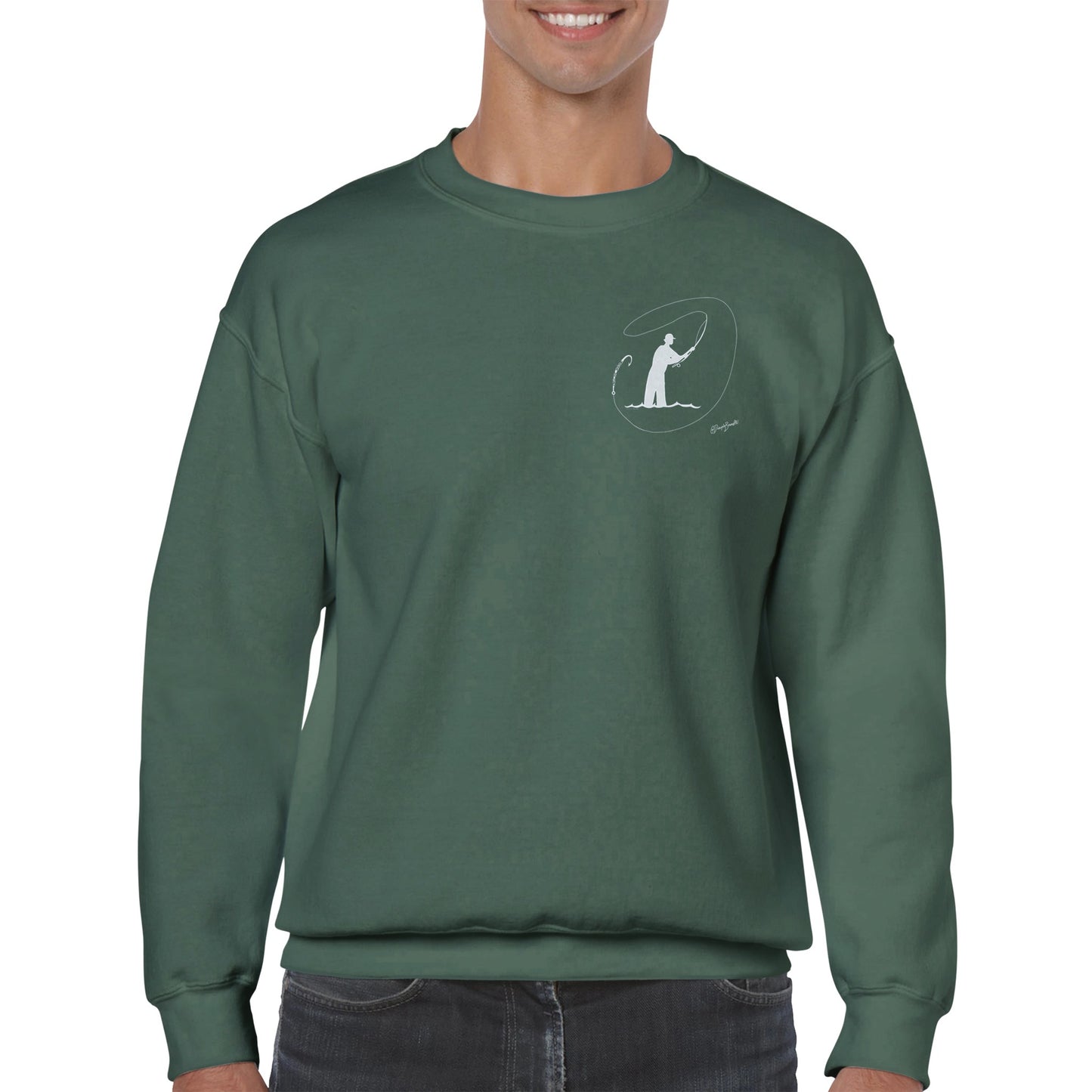 Fishers of Men - White Ink Sweatshirt