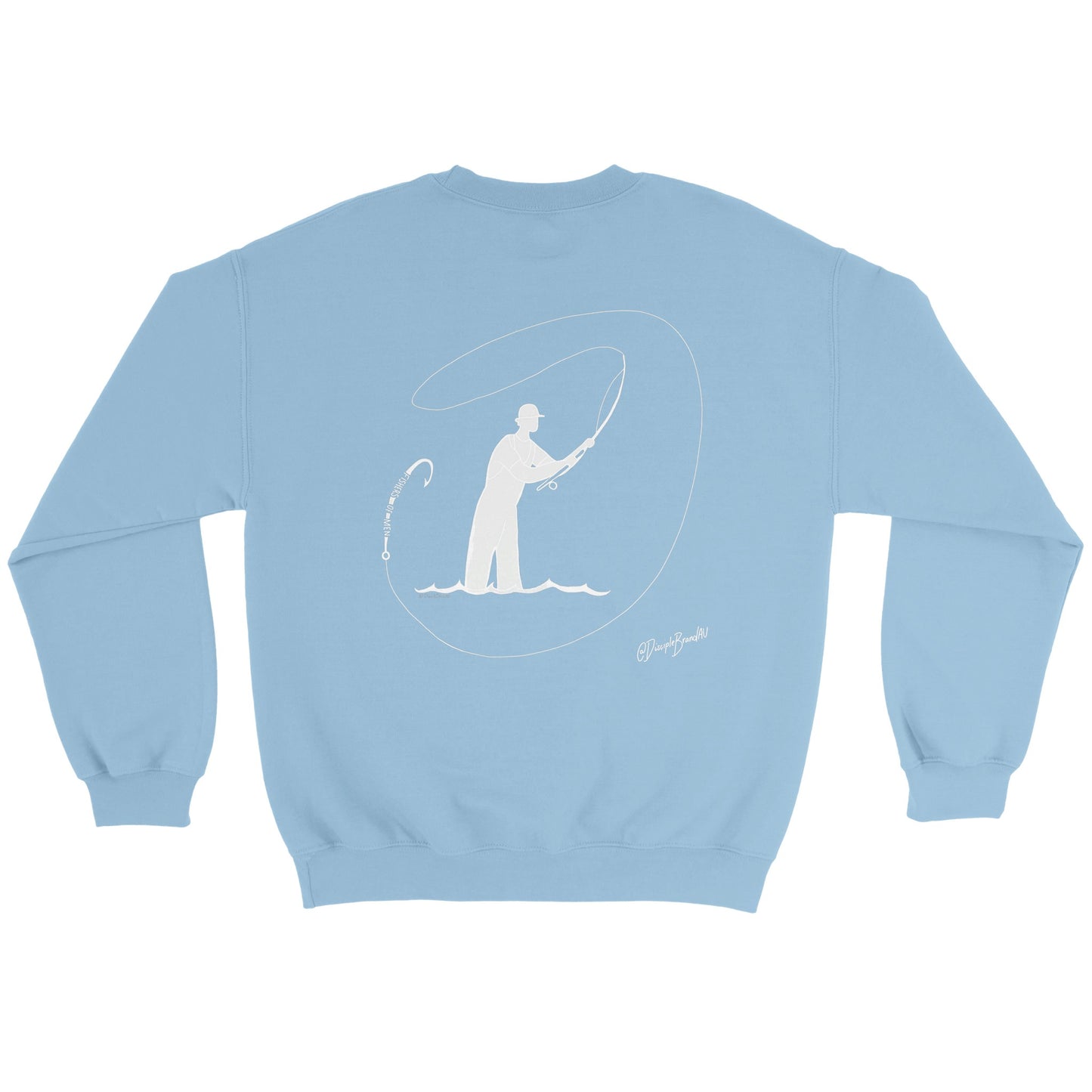 Fishers of Men - White Ink Sweatshirt