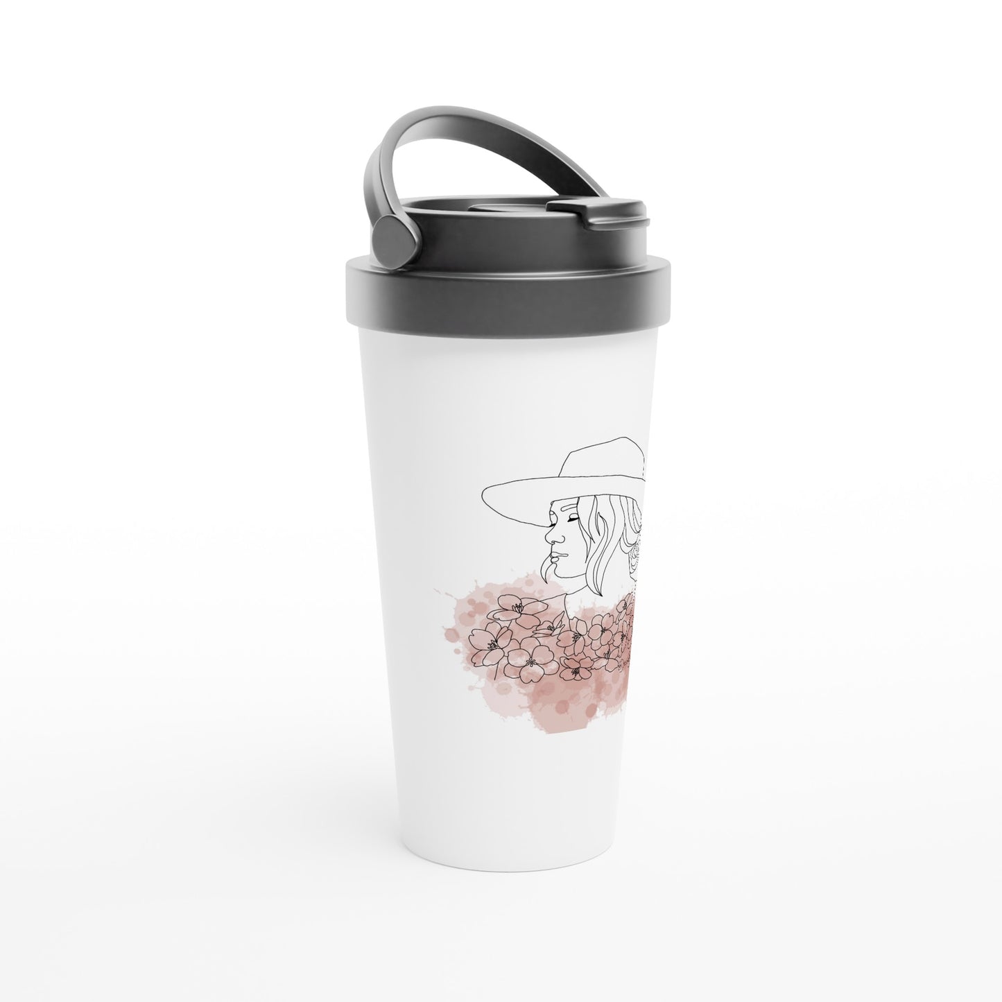 Proverbs 31 - Stainless Steel Travel Mug Blush