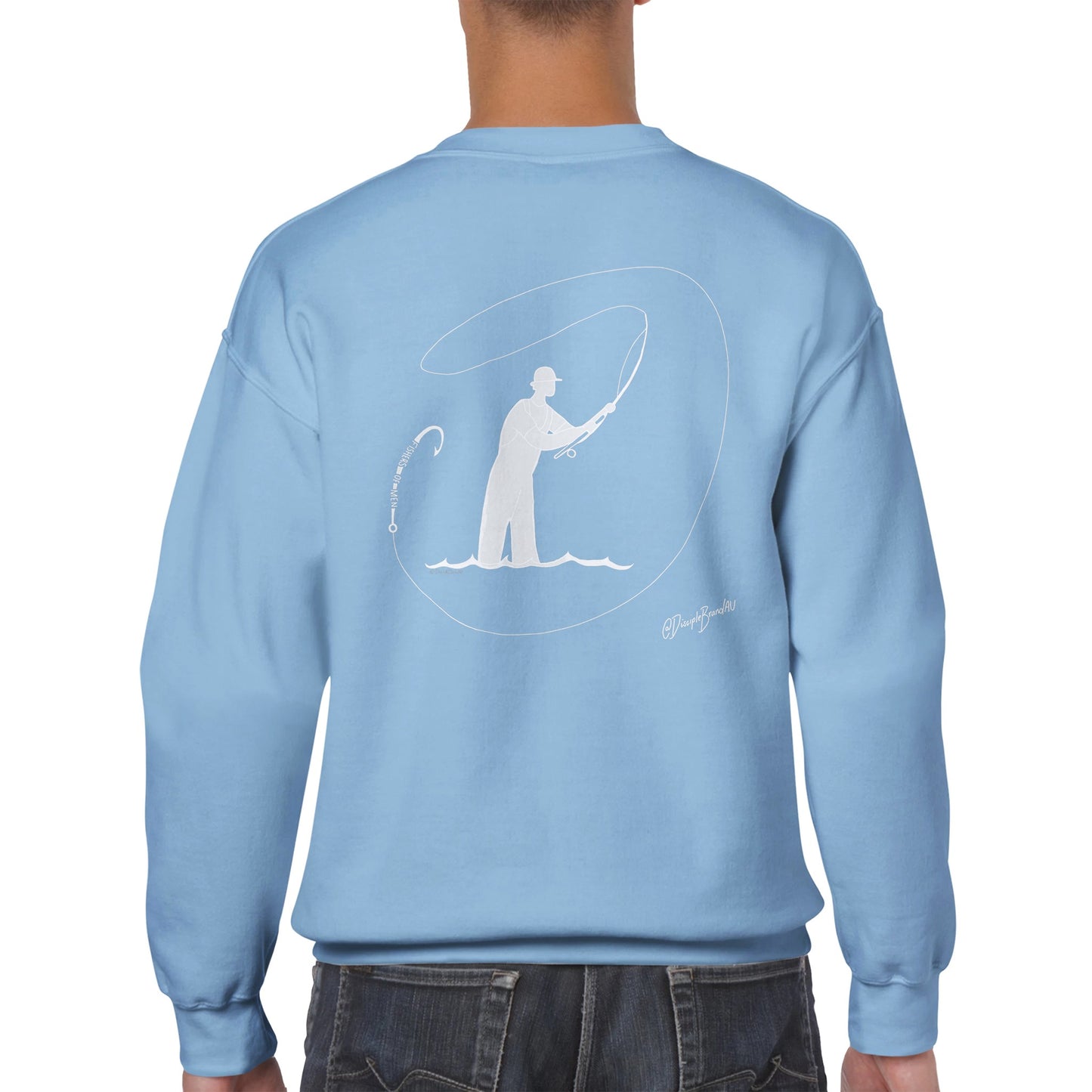 Fishers of Men - White Ink Sweatshirt