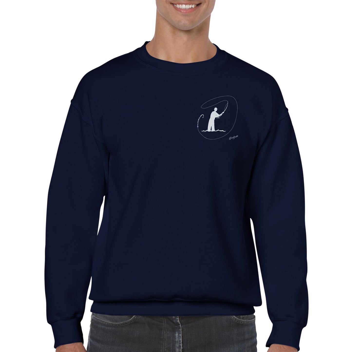 Fishers of Men - White Ink Sweatshirt